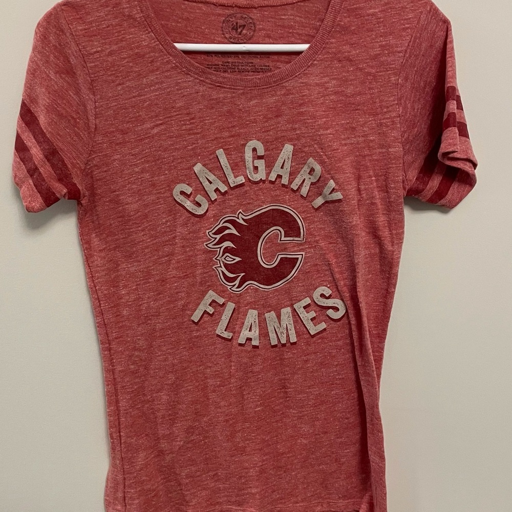 Calgary flames vintage t shirt